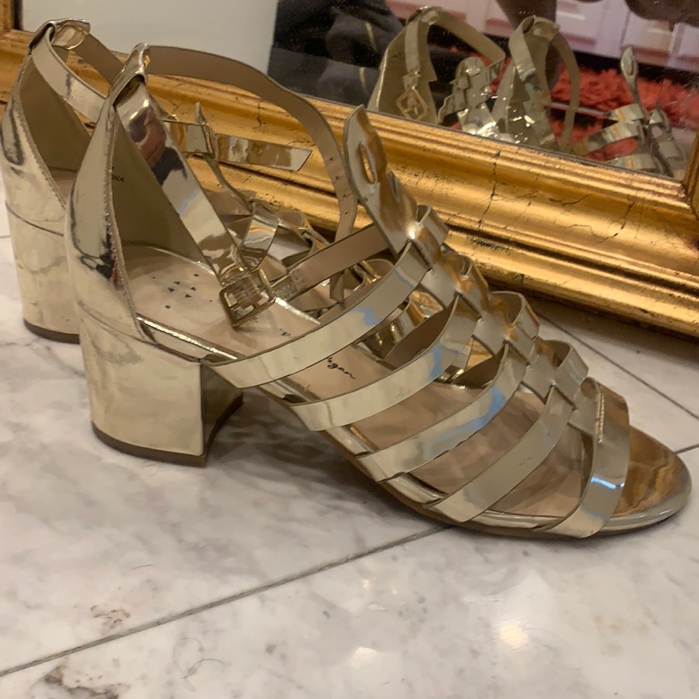 Free People Vegan Heeled Sandals